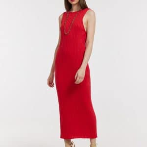 Moana Dress (Red) stellarstore.gr Stellar