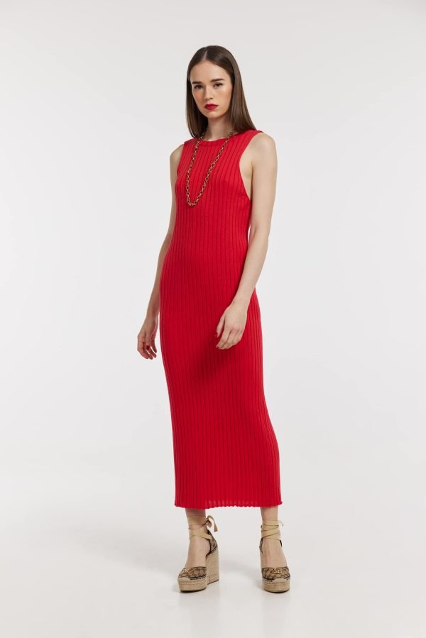 Moana Dress (Red) stellarstore.gr Stellar