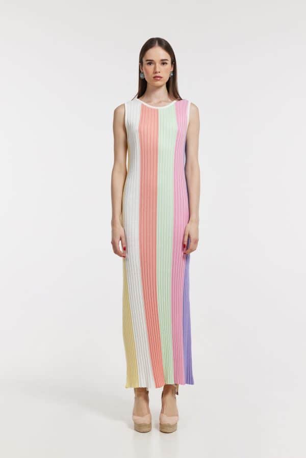 Aurelia Dress (Mermaid Stripes) stellarstore.gr Stellar