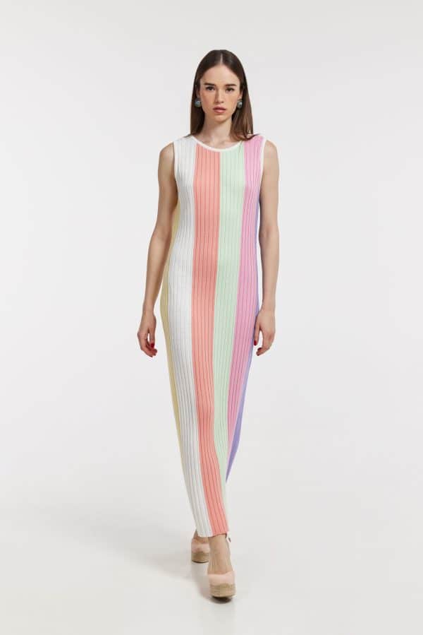 Aurelia Dress (Mermaid Stripes) stellarstore.gr Stellar