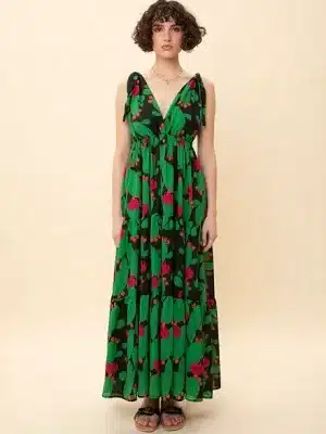 TIERED MAXI DRESS FRAGKOSYKA stellarstore.gr Stellar