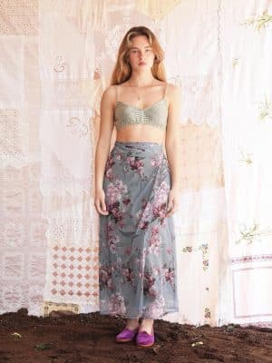 Flamant Rose Skirt (Floral) stellarstore.gr Stellar