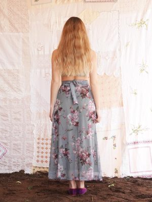 Flamant Rose Skirt (Floral) stellarstore.gr Stellar