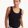 Two tone Strap Top Orange stellarstore.gr Stellar