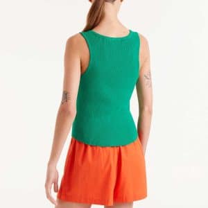 Button knit top Green stellarstore.gr Stellar