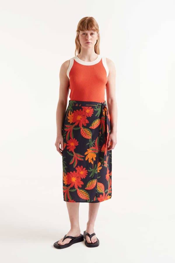 Wrap Skirt Famara stellarstore.gr Stellar