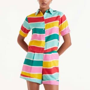 Strip shirt Color wave