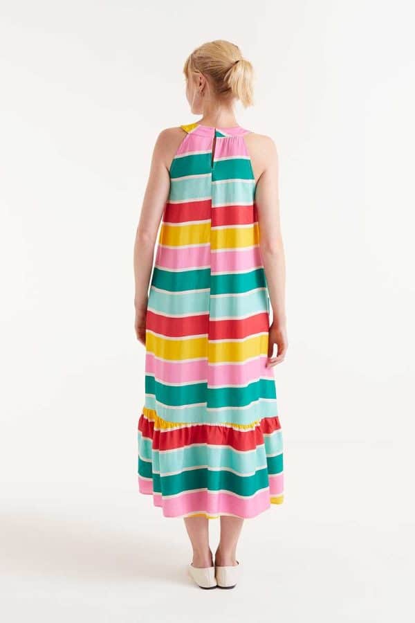 Long dress Color wave stellarstore.gr Stellar