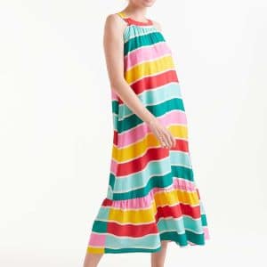 Long dress Color wave stellarstore.gr Stellar
