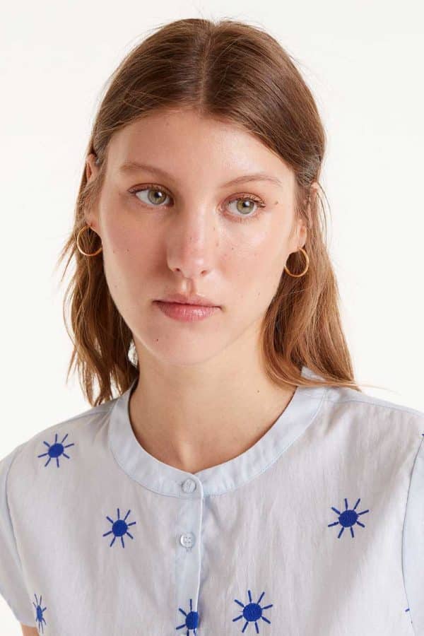 Mao shirt blue stellarstore.gr Stellar