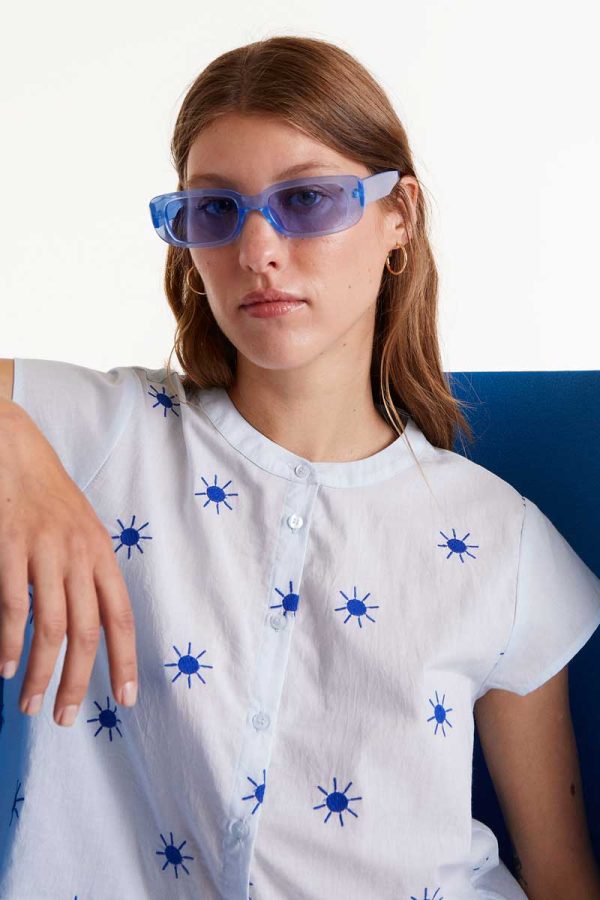 Mao shirt blue stellarstore.gr Stellar