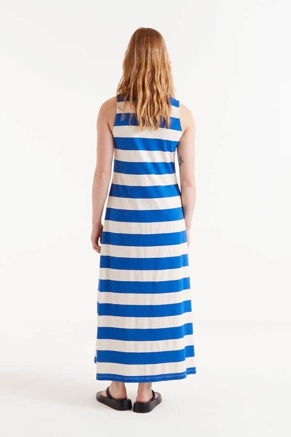 Sailor Blue Long Dress stellarstore.gr Stellar
