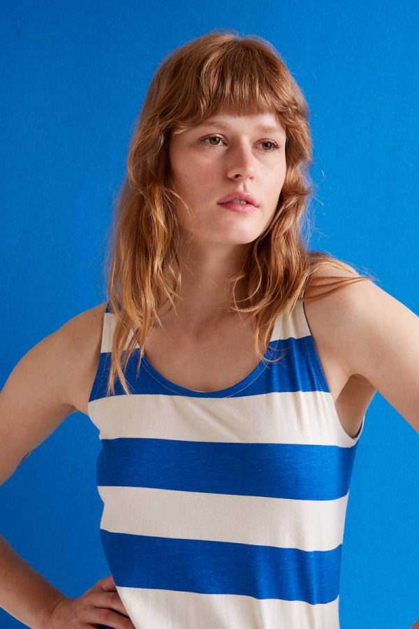 Sailor Blue Long Dress stellarstore.gr Stellar