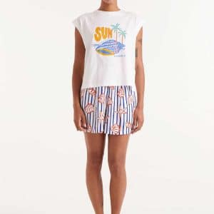 Summer Print T Shirt stellarstore.gr Stellar