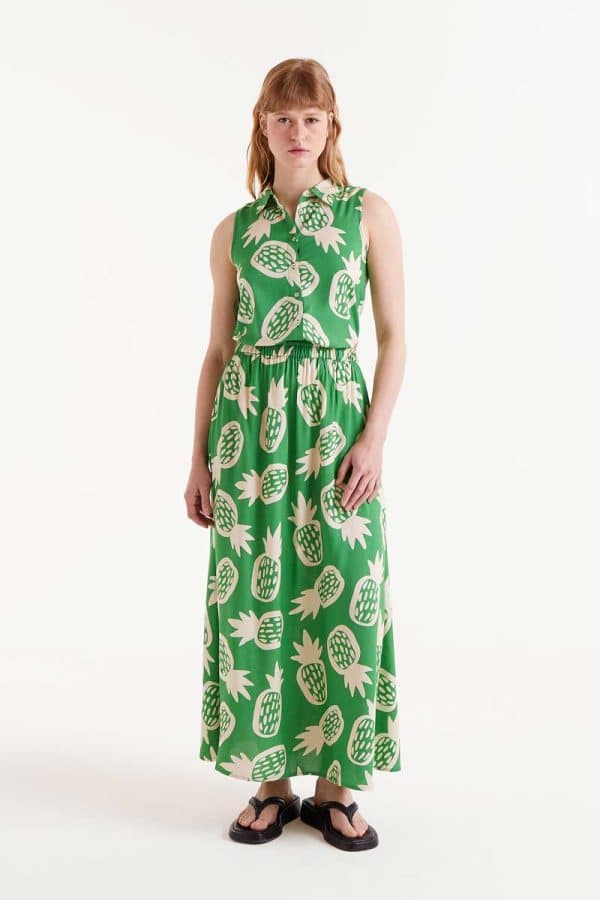 Midi Skirt Pineapple stellarstore.gr Stellar