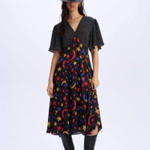 Midi Dress Whispering Kiss stellarstore.gr Stellar