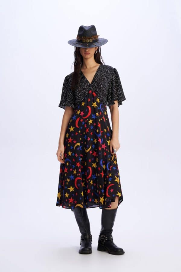 Midi Dress Whispering Kiss stellarstore.gr Stellar