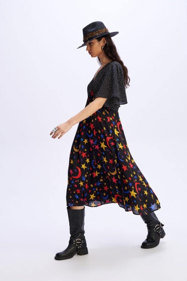 Midi Dress Whispering Kiss stellarstore.gr Stellar