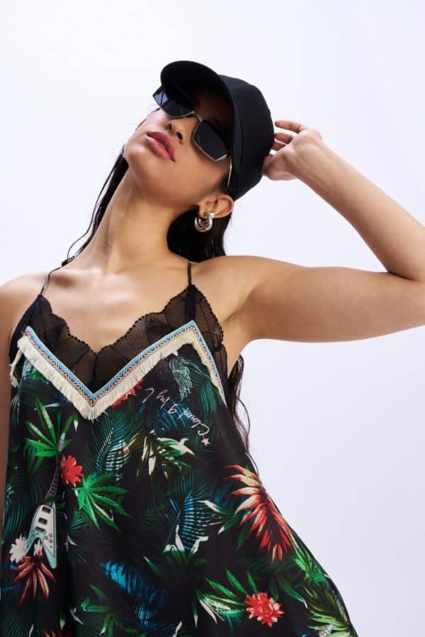 Slip Dress Midnight Galaxy stellarstore.gr Stellar