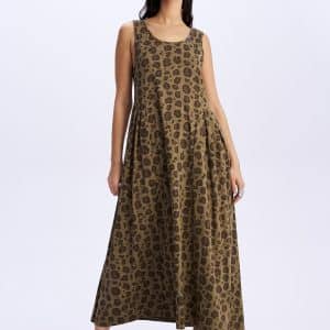 Maxi Leopard Dress Space Cowgirl stellarstore.gr Stellar