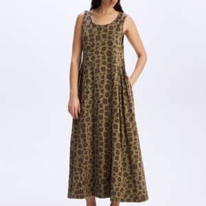 Maxi Leopard Dress Space Cowgirl