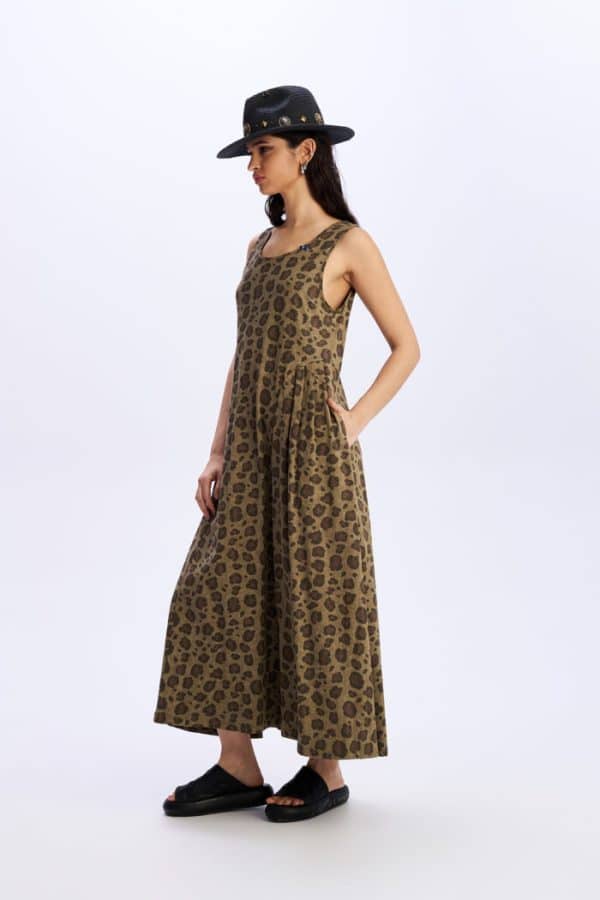 Maxi Leopard Dress Space Cowgirl stellarstore.gr Stellar