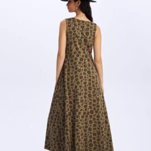 Maxi Leopard Dress Space Cowgirl stellarstore.gr Stellar