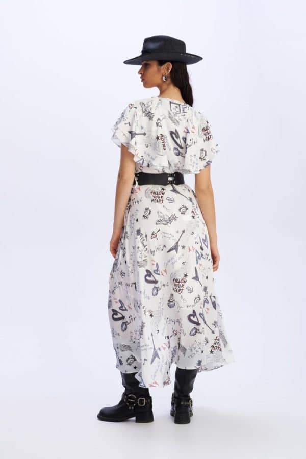 Maxi Wrap Dress Atittude stellarstore.gr Stellar