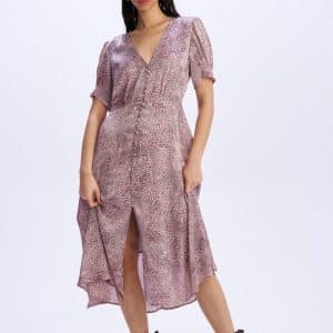 Midi Dress Benediction Pink stellarstore.gr Stellar