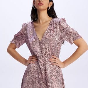 Midi Dress Benediction Pink stellarstore.gr Stellar