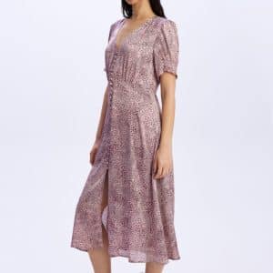 Midi Dress Benediction Pink stellarstore.gr Stellar