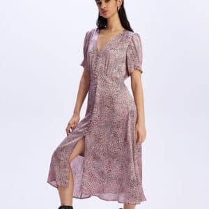 Midi Dress Benediction Pink stellarstore.gr Stellar