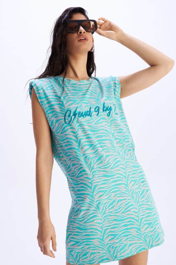 Mini T-Shirt Dress Nuvola stellarstore.gr Stellar