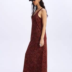 Maxi Leopard dress Magnolia stellarstore.gr Stellar