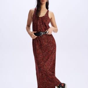 Maxi Leopard dress Magnolia stellarstore.gr Stellar
