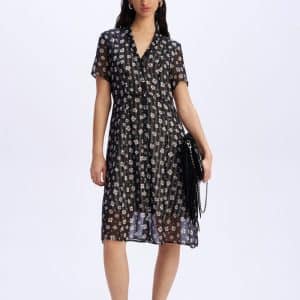 Midi Floral Dress stellarstore.gr Stellar