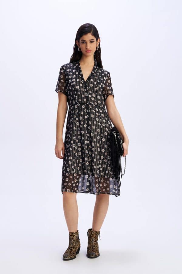 Midi Floral Dress stellarstore.gr Stellar
