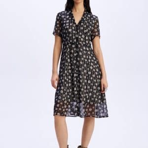 Midi Floral Dress