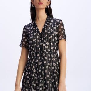Midi Floral Dress stellarstore.gr Stellar