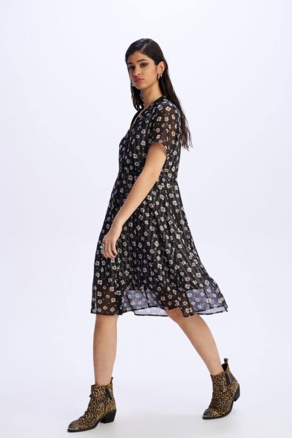 Midi Floral Dress stellarstore.gr Stellar
