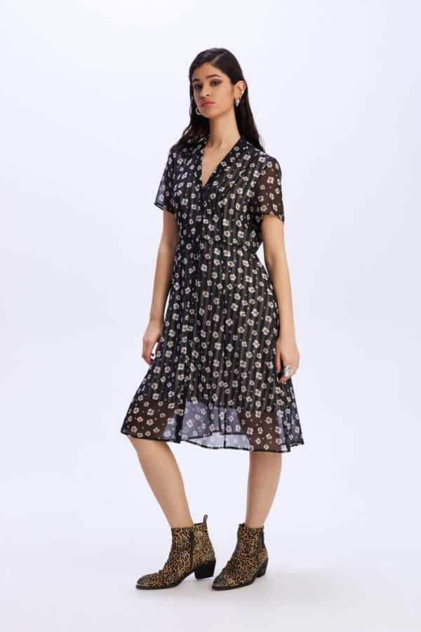 Midi Floral Dress stellarstore.gr Stellar
