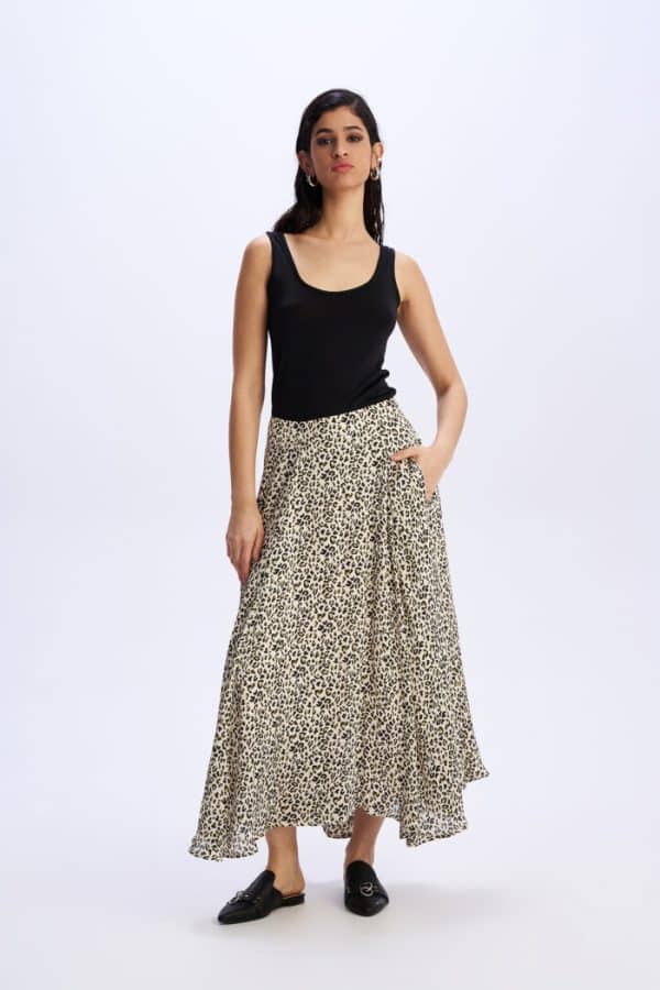 Leopard Maxi Skirt Escapade stellarstore.gr Stellar