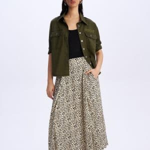 Leopard Maxi Skirt Escapade stellarstore.gr Stellar