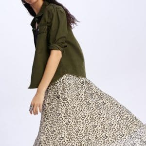 Leopard Maxi Skirt Escapade stellarstore.gr Stellar