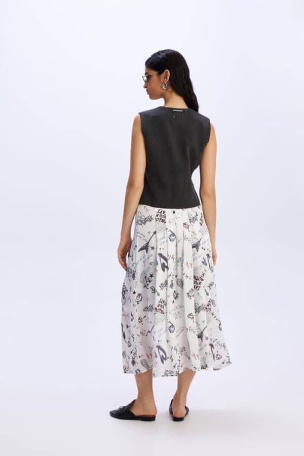 Midi Skirt Echo stellarstore.gr Stellar