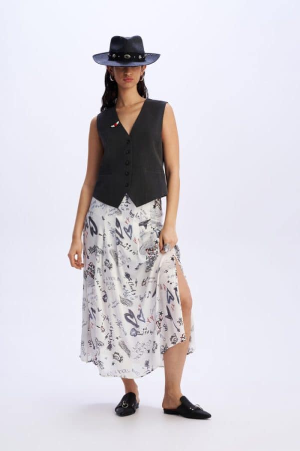 Midi Skirt Echo stellarstore.gr Stellar