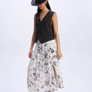 Midi Skirt Echo stellarstore.gr Stellar