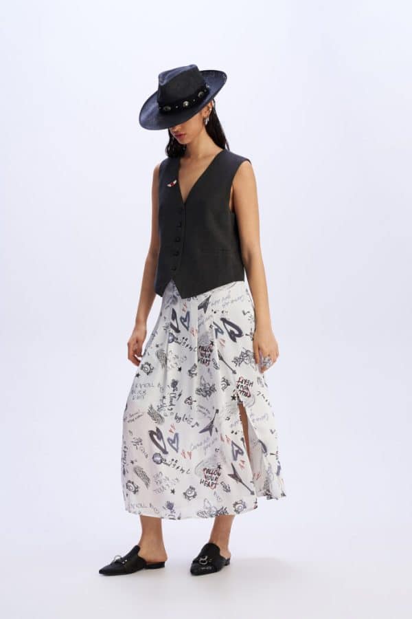 Midi Skirt Echo stellarstore.gr Stellar