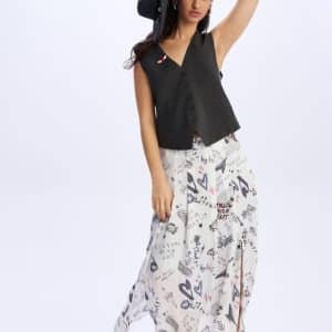 Midi Skirt Echo stellarstore.gr Stellar