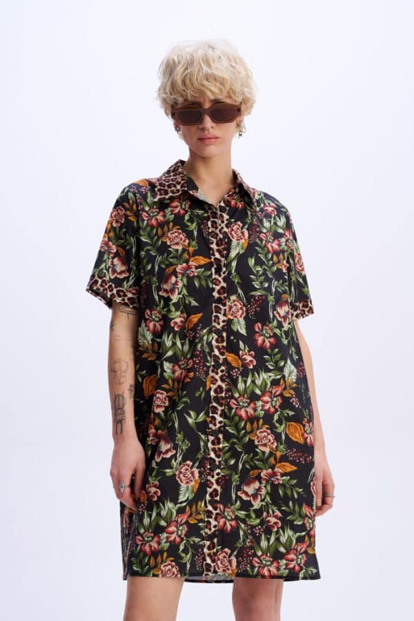 Midi Shirtdress Mystic Dawn stellarstore.gr Stellar